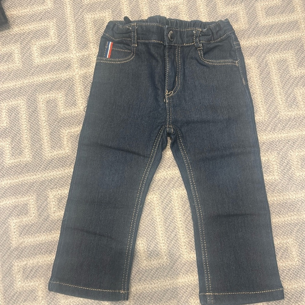 JACADI stretch denim size 18m